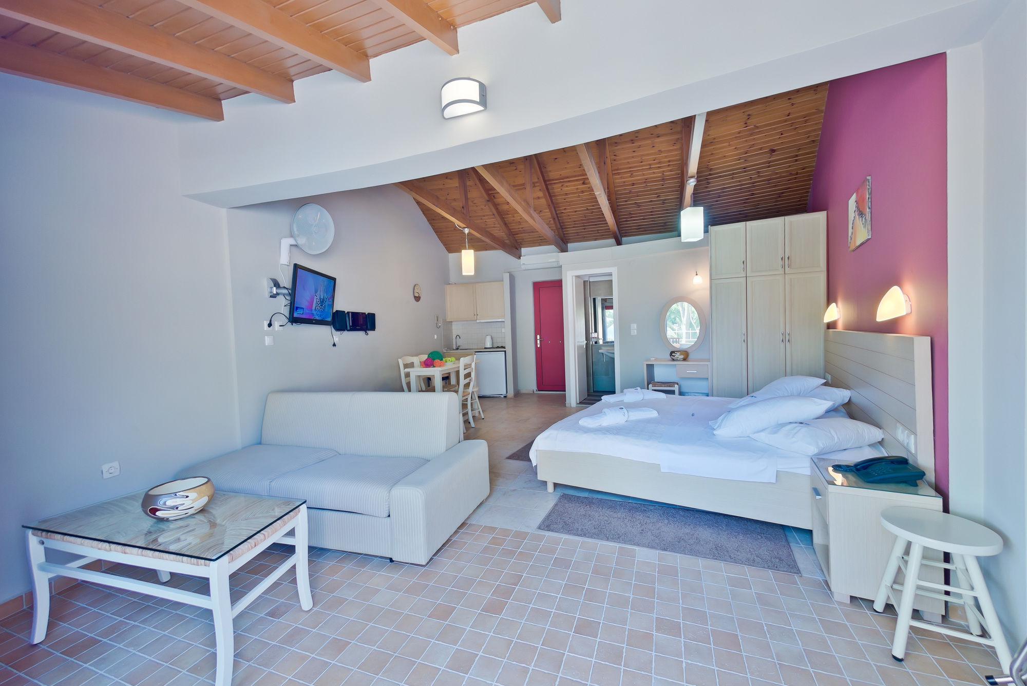 Rouda Bay Beach Hotel Микрос Гиалос Екстериор снимка