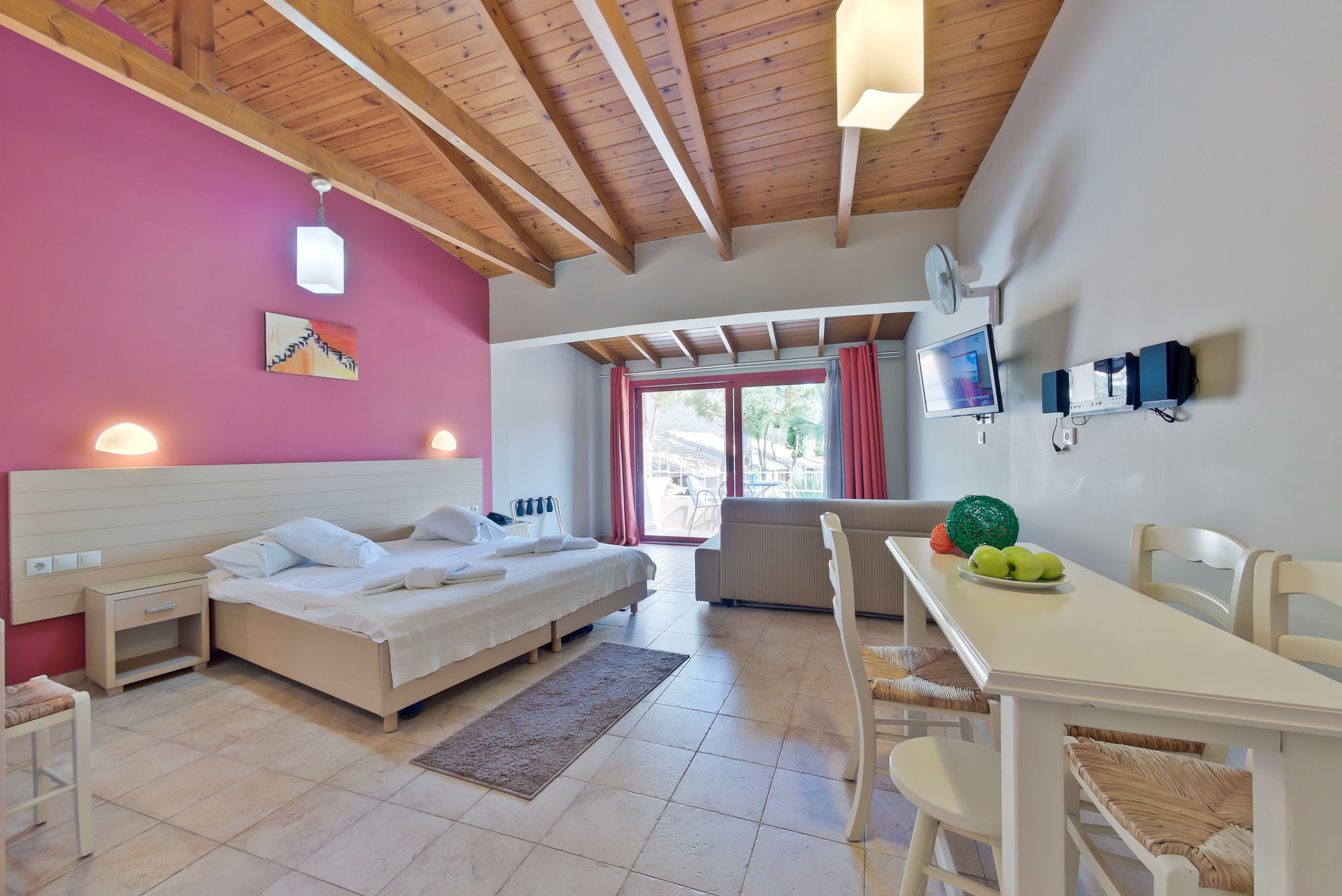 Rouda Bay Beach Hotel Микрос Гиалос Екстериор снимка